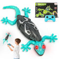 Hamino Wall Climbing Gecko, Remote Control Electric Lizard Toy Funny Prank Toys, Floor & Wall Crawling, Glowing Eyes, Upgrade Low Noise, Rechargeable Boys Gifts for Kids 3 4 6+ Year Old