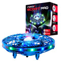 Force1 Scoot Pro Hand Operated Drone for Kids or Adults- Induction Hands Free Motion Sensors Mini Drones with Bright LED Projection, 360 Flips, Easy Indoor Small UFO Flying Orb Ball Drone Toy for Boys Girls