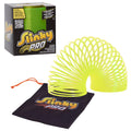 Slinky® Pro Plastic Spring Fidget Toy, Yellow, 3.4-inch Diameter, Kids Toys for Ages 5 Up by Just Play